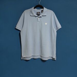 Chaps Men's Pale Blue Polo Shirt L